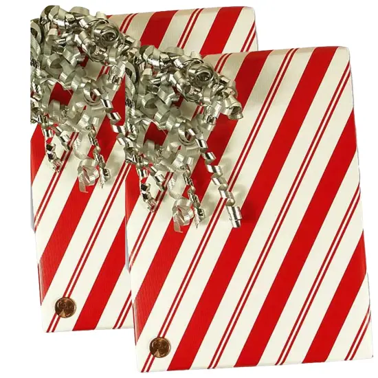 24"x 417' Striped Wrapping Papers to Cover All Your Holiday Gifts {5}
