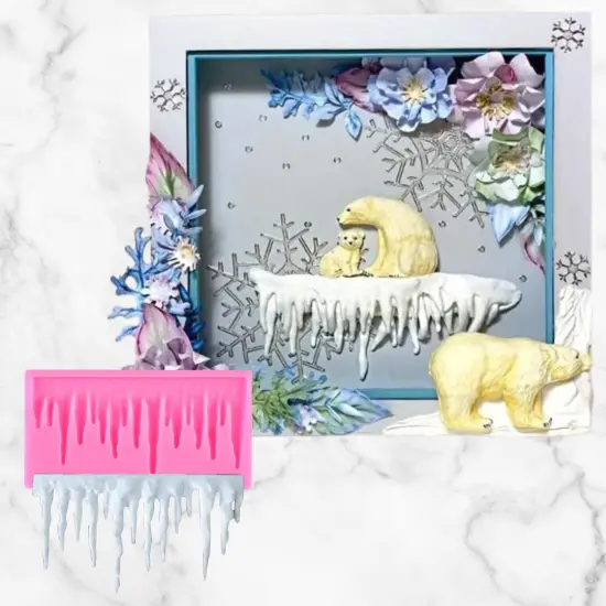 Icicle Silicone Mold {3}