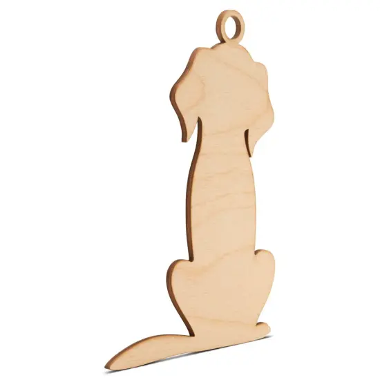 Dog Christmas Ornament, From 4"- 8", Wood Craft & Gift | Woodpeckers {2}