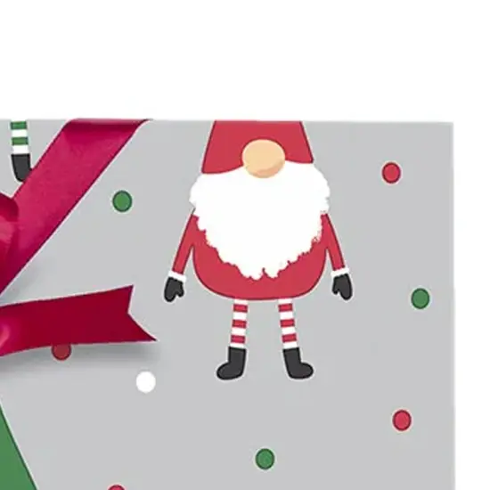 Christmas Gnomes Wrapping Paper 26'' x 833' {6}