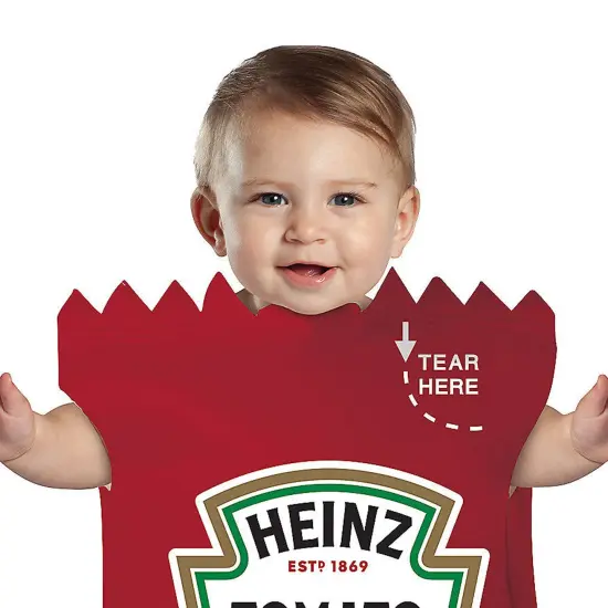 Heinz Ketchup Packet Bunting Costume {2}