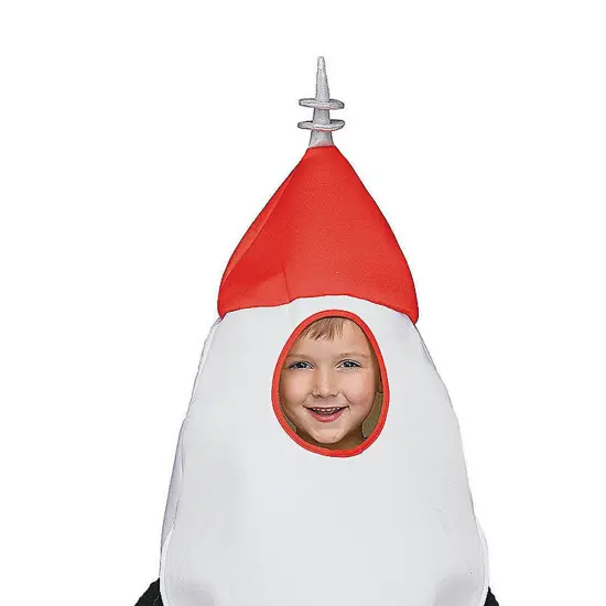 Boy's Rocket Ship Costume {2}