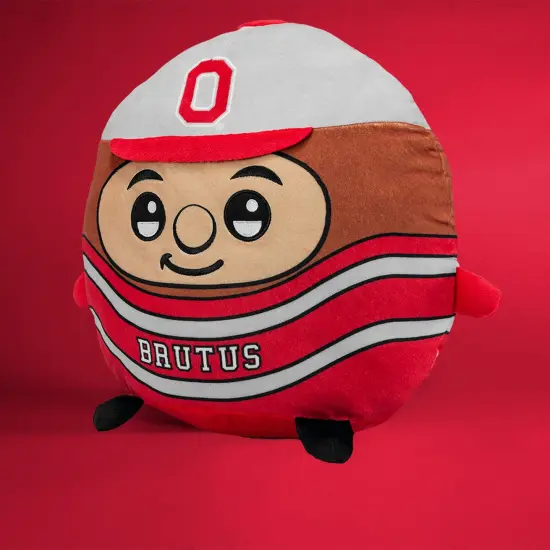 Sleep Squad Ohio State Buckeyes Brutus 12" Kiri Cloud Plushie {6}