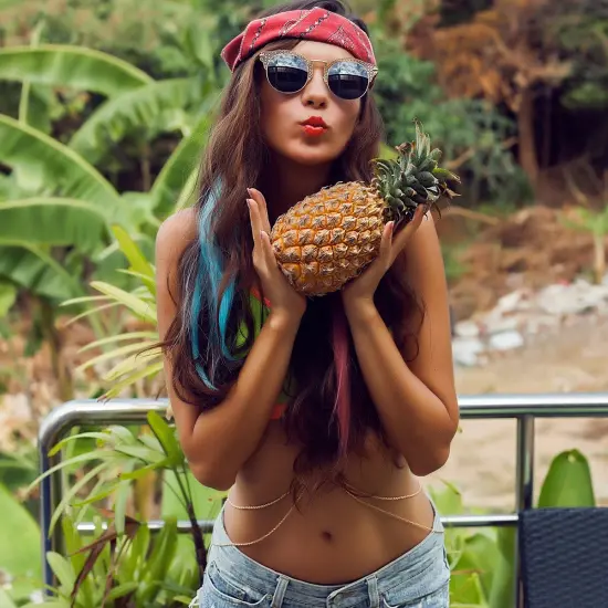 Daily Basic Rave & Festival Bandanas in Bulk - Neon & Cotton for Comfort - 30 Pack {3}