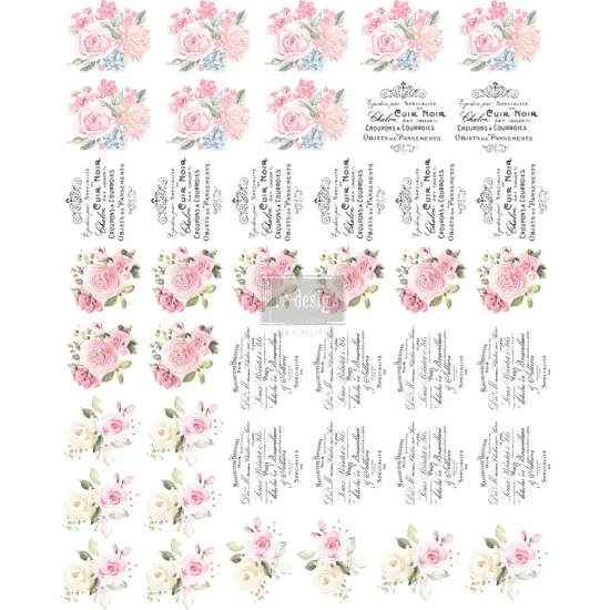 Redesign Knob Transfer - Sweet Spring 8.5"X10.5" Sheet size {1}