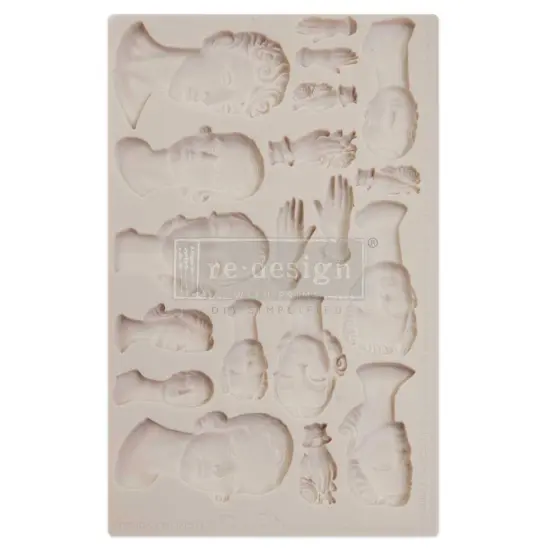 Finnabair Moulds - Fashion Icons - 1 pc, 5"x8"x8mm {3}