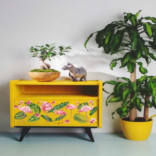 Small Transfers - Flamingo Pink - 3 sheets, 6"x12" {2}