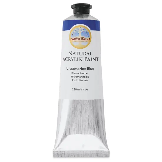 Natural Earth Paint Natural Acrylik Paint - Ultramarine Blue, 120 ml tube {1}