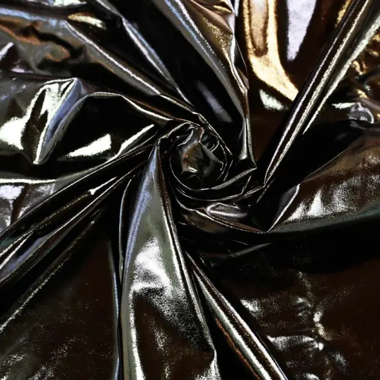 Metallic Foil Spandex Lame Stretch Fabric for Apparel and Costumes Royal {3}