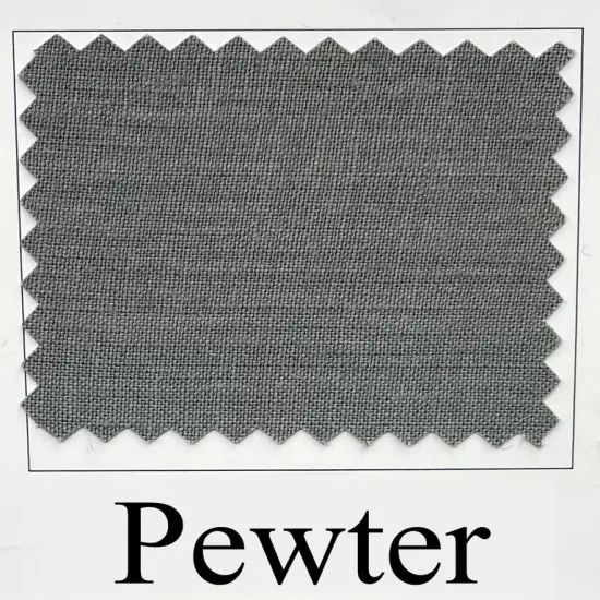 1 Yard Premium Pewter Pure Linen Fabric Midweight 5.5 oz 60 Inches Wide {5}