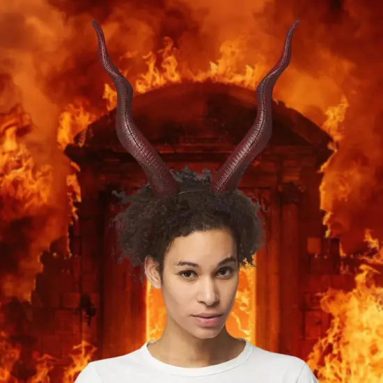 Superlite Devil Horns Costume Accessory {4}