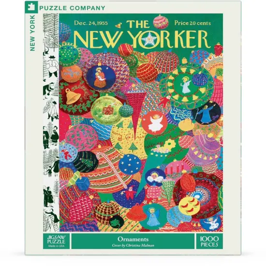 New York Puzzle Company Ornaments 1000 Piece Piece Jigsaw Puzzle {1}