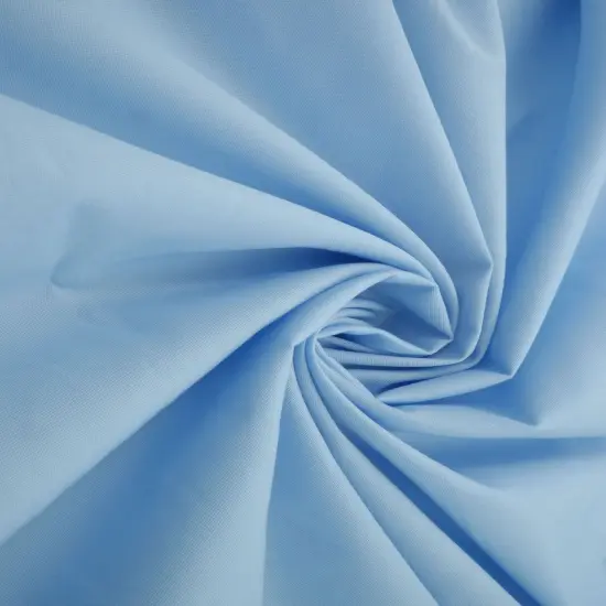 1 Yard Stretch Cotton Poplin Solid Fabric, 57/58&Prime; Wide Cotton Spandex Blend CHAMBRAY {3}