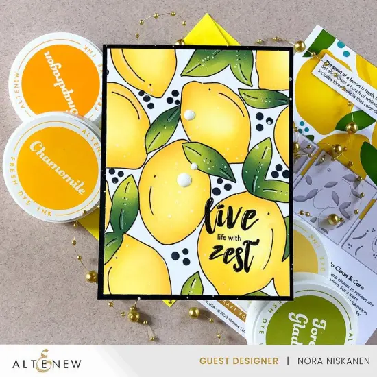 Lemon Craze Stencil Set (3 in 1) {2}