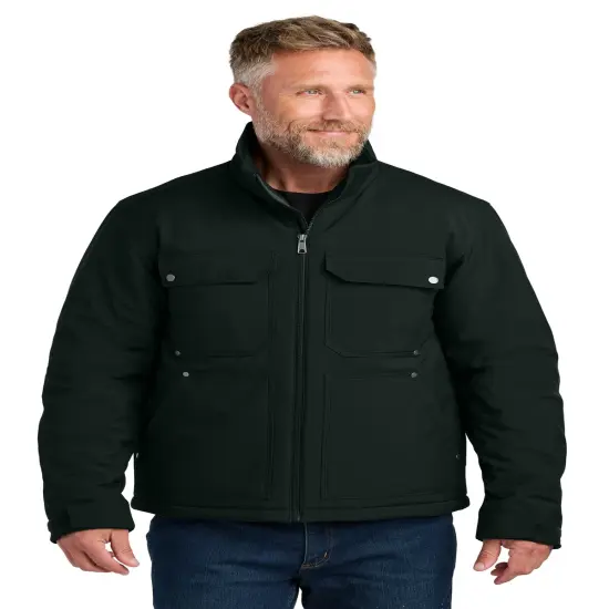 CornerStone&reg; Insulated Workwear Soft Shell Black {1}