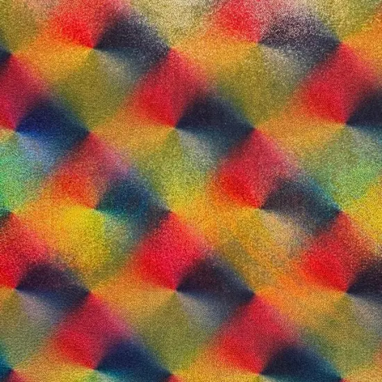 1 Yard Dazzling Rainbow Poly Spandex Fabric With Digital Foil Print For Costumes Dancewear 58/60" Width {1}