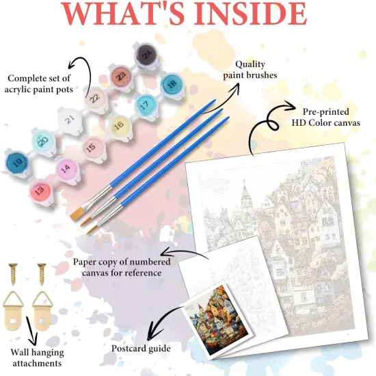 Paint by Numbers Kit for Adults Beginner {4}