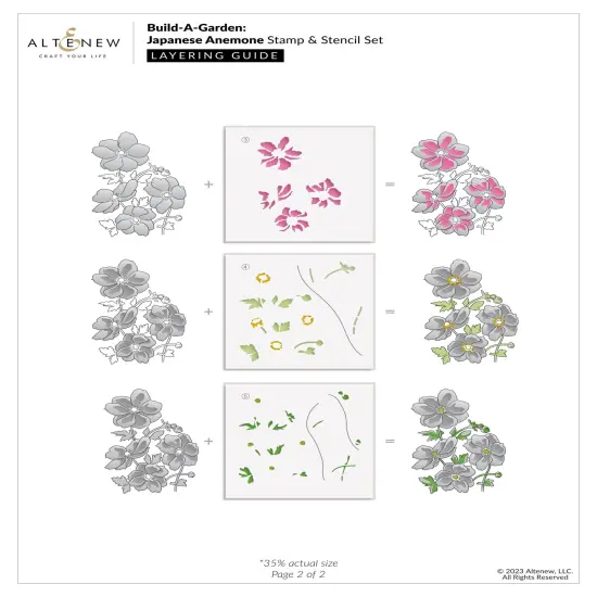 Altenew Build-A-Garden: Japanese Anemone {4}