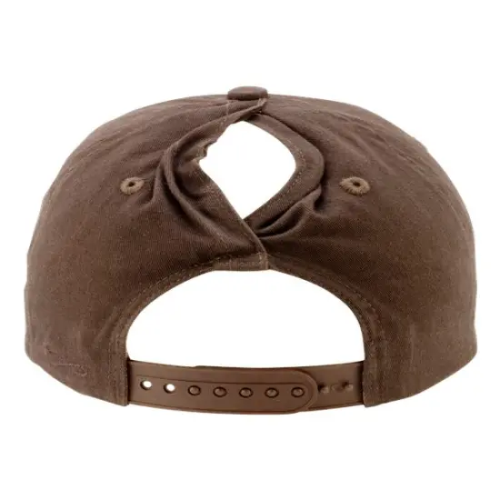 Infinity Her&reg; Women's Washed 5 Panel with Rope Chocolate/ Fawn {2}