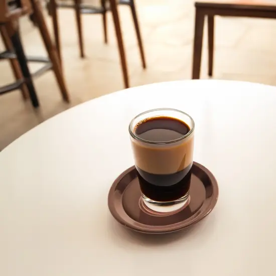 Avon Set of 4 Stainless Steel Copper Finish Tabletop Coasters - 3.75" Brown {5}