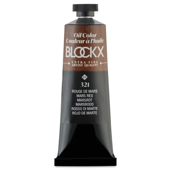 Blockx Artist Oil Color - Mars Red, 35 ml tube {1}