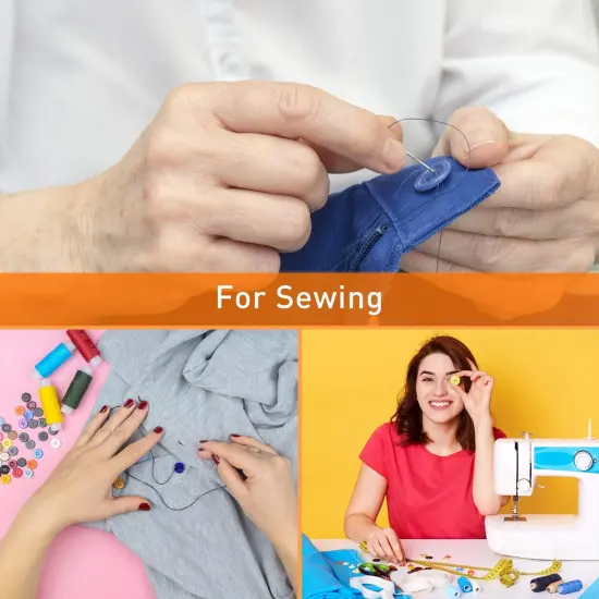 1000 Pcs Assorted Buttons for Crafts, Resin Buttons for Sewing {5}