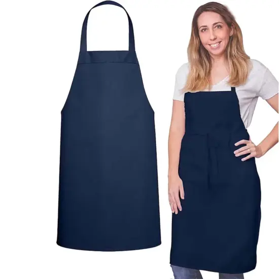 Bib Apron for Kitchen | RADYAN&reg; Black {8}