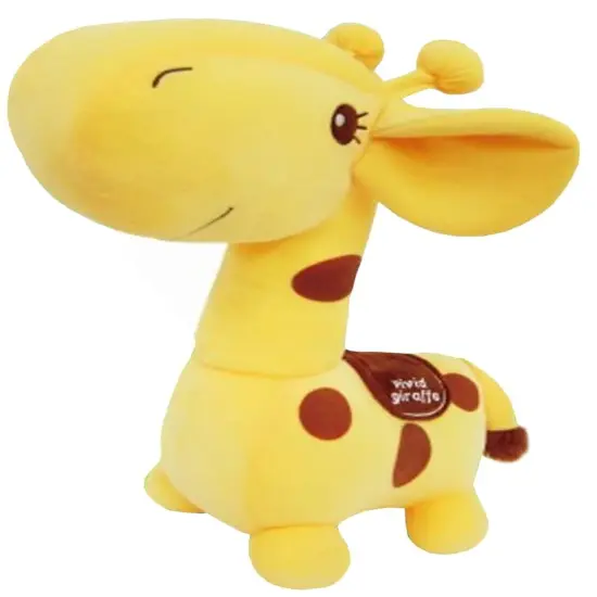 Prime Plush 12" Stuffed Animal Giraffe with Chocolate Spots {1}