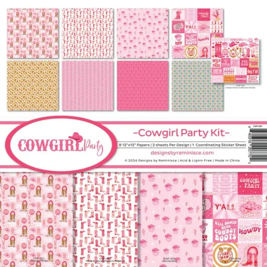Reminisce Cowgirl Party Collection Kit {1}