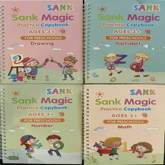 Magic Practice Copybook for Kids Children Handwriting Reusable Calligraphy Book {2}