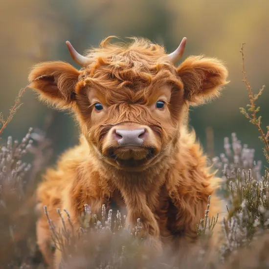 5D Diamond Painting Art Animal Highland Cow {1}