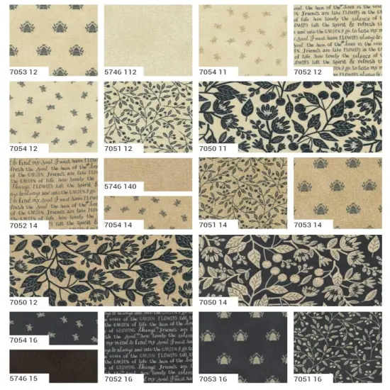 Bloom and Grow Fat Quarter Bundle by Kathy Schmitz for Moda (7050AB) {5}