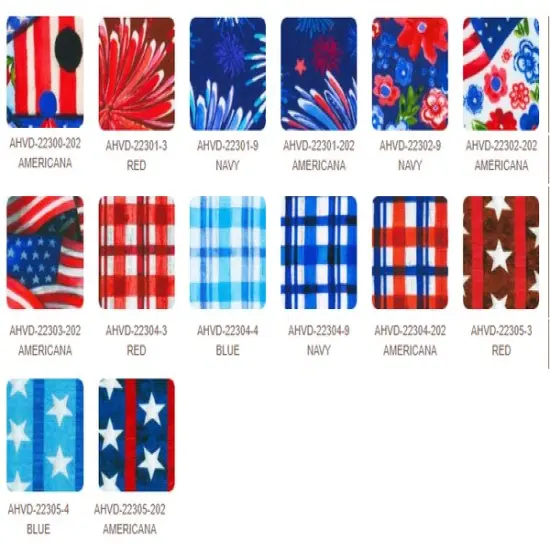 Independence Day Fat Quarter Bundle by Elena Vladykina for Robert Kaufman (FQ-2106-15) {2}