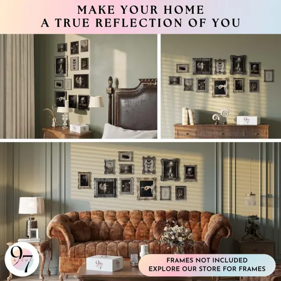 97 Decor Victorian Gothic Wall Art Prints {3}