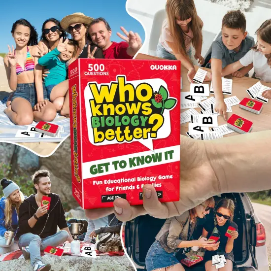 Trivia Game Who Knows Biology Better? for Kids & Family {6}