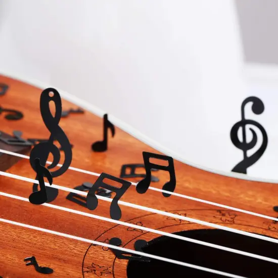 5000 Pcs Music Notes Confetti Mini Music Party Decorations Musical Table Confetti Black Silhouette Cutouts Stickers for Disco Party Recital Reception Birthday Baby Shower Decor {5}