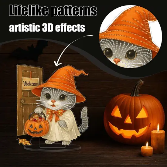 DIY Halloween Diamond Art Tabletop Kit {2}