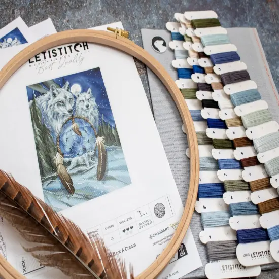 Nothing Can Hold Back A Dream L8067 Counted Cross Stitch Kit {5}