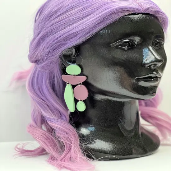 "Mable" Organic Statement Clay Cutter Set {2}