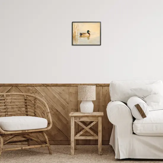 Stupell Industries Green Headed Duck Framed Giclee By Franklyn Gregory {8}