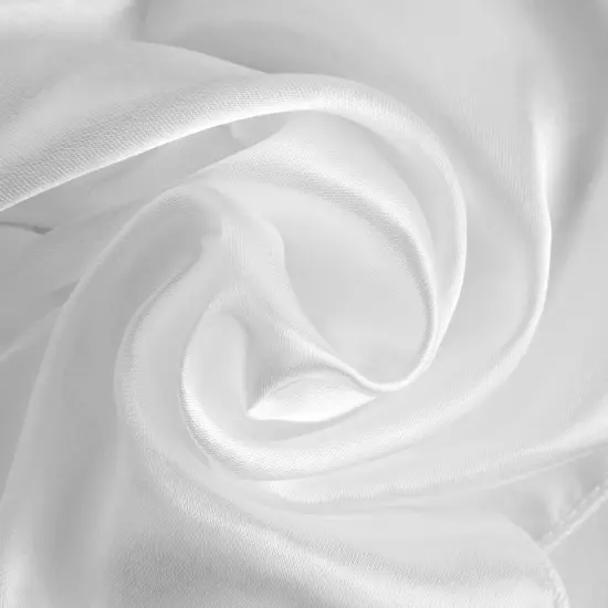 10-Pack White Satin Table Runners for Rectangular and Round Tables, Weddings, Baby Showers, Birthday Parties, Banquets, Events Decorations (White, 108.2x11.8 in) {6}