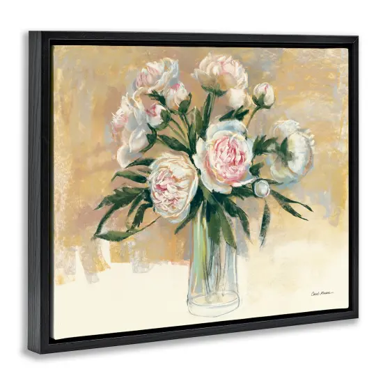 Stupell Industries Contemporary Peony Bouquet Floating Frame By Carol Rowan {9}