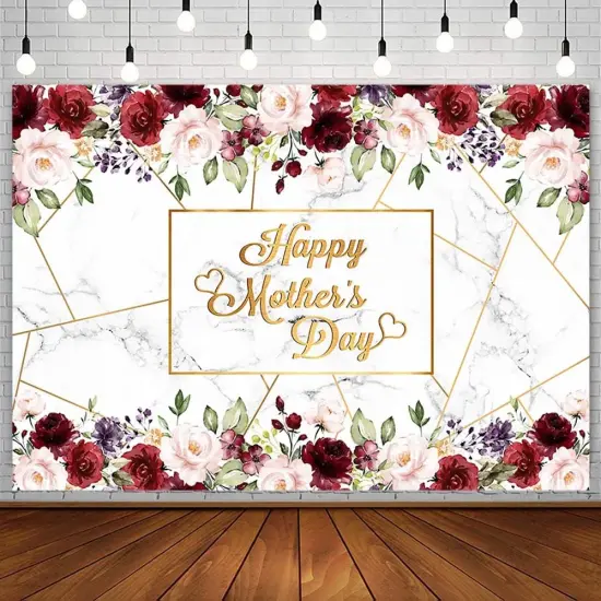 7x5ft Happy Mother's Day Backdrop {1}
