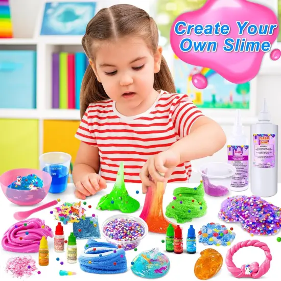 DIY Slime Making Kit (Uni.corn DIY Slime Kit) {5}