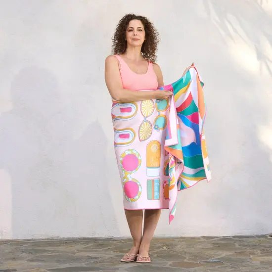 Palm Springs Beach and Pool Towel {2}