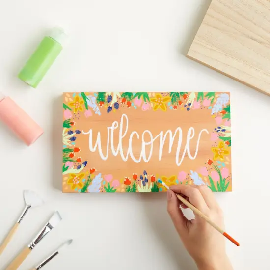 4 Pack Unfinished MDF Wood Blocks for Crafts 6 x 10", Smooth Surface for Crafts, DIY Projects (1 Inch Thick) Brown {3}