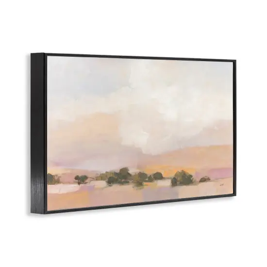 Stupell Industries Pastel Landscape Abstraction Framed Giclee By Julia Purinton {3}