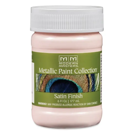 Modern Masters Metallic Paint - Rose Quartz, 177 ml jar {1}