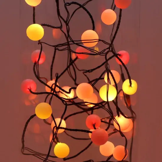 40 Berry Cluster Lights - Outdoor/Indoor Christmas Lights with Timer {1}