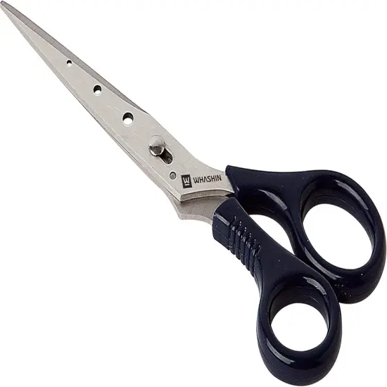Easy Scissors (730) - Multipurpose Ultra Sharp Blade Shears Softgrip Stainless Steel Sewing Comfort TPR Grip Crafting Scissors for Office and Home {1}